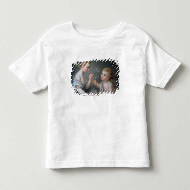 Att blåsa för barn bubblar tee shirt (Framsida)
