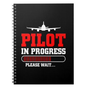 Att bli en pilot   Flygutbildning pågår Anteckningsbok