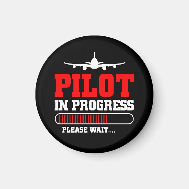 Att bli en pilot | Flygutbildning pågår Magnet (Framsidan)