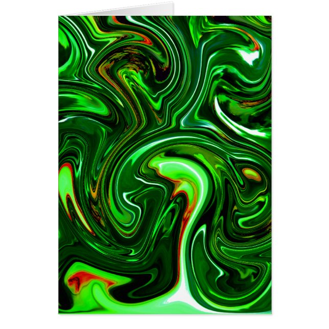 Att bli grön_ hälsningskort (Framsidan)