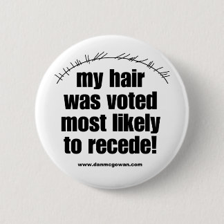 att bli skallig knäppas knapp