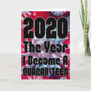 Att bli tonåring i karantän kort