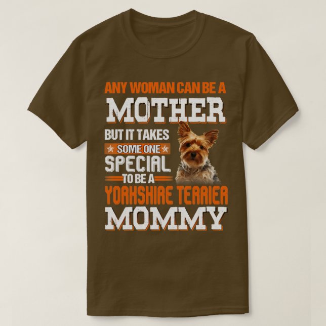 Att bli Yorkshire-mamma T Shirt (Design framsida)