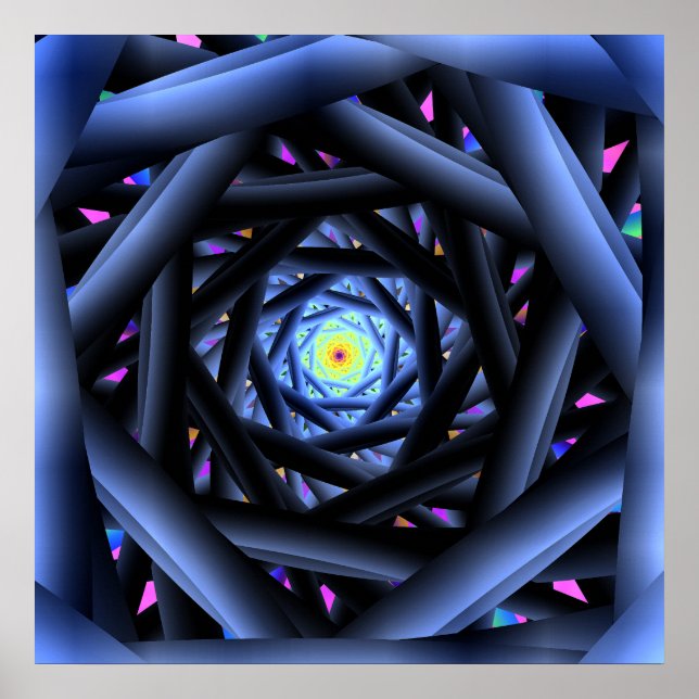 "Att blidka verkligheten bortom förvirring" Poster (Framsidan)