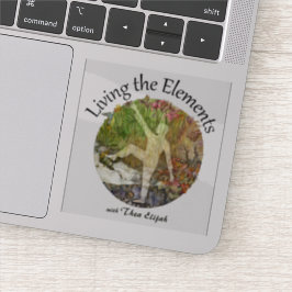 Att bo i Inslag Sticker Klistermärken