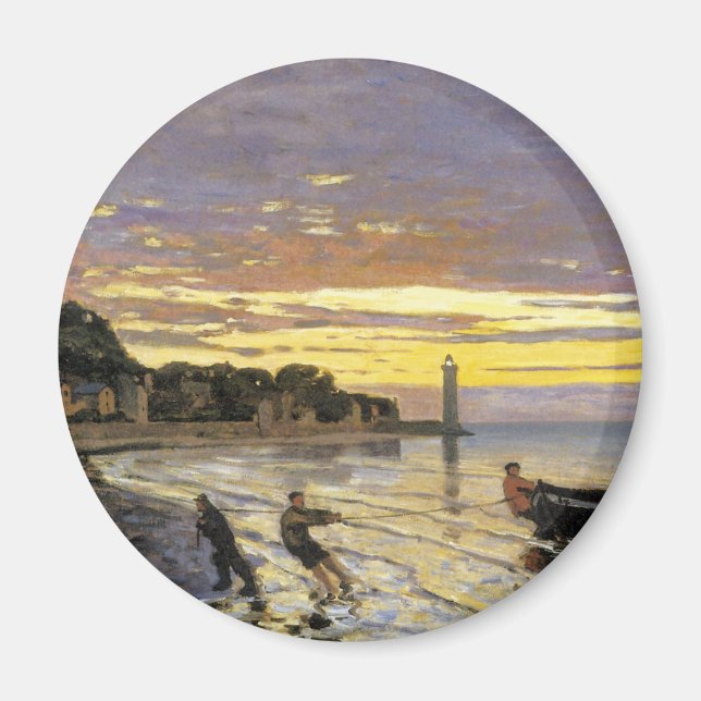 Att bogsera en båt, Honfleur Magnet (Framsidan)