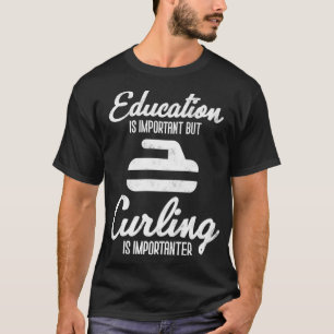 Att boka utbildning är viktigt med Curler Premium T Shirt