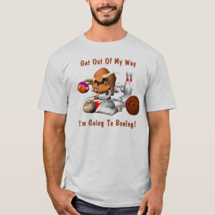 Att bowla - få ut ur mitt långt t-shirt