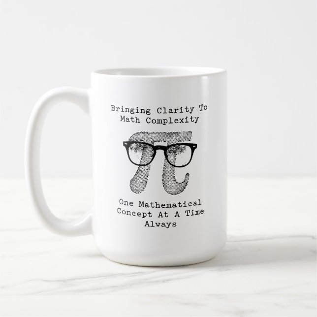 Att bringa klarhet till matematisk komplexitet ett kaffemugg (Vänster)