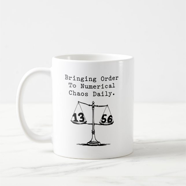 Att Bringa Ordning Till Numerisk Kaos Matematik Gu Kaffemugg (Vänster)