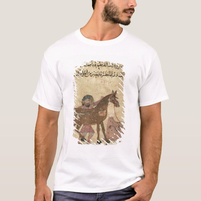 Att bry sig för hästen, illustration tee (Framsida)