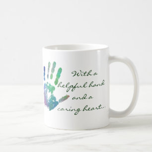 Att bry sig hjärtamuggen kaffemugg