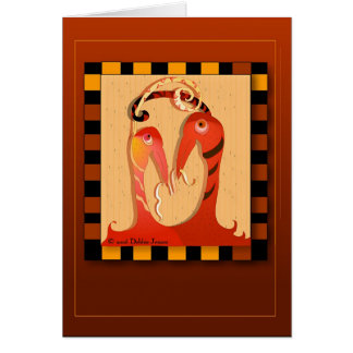 Att bry sig och dela av Debbie Jensen Hälsningskort