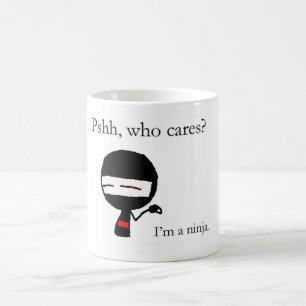 Att bry sig vem? kaffemugg