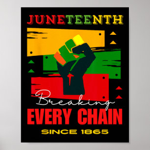Att bryta varje kedja sedan 1865 1800 års frihet poster