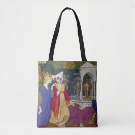 Att byta brev 1908 av Joseph Edward Southall Tygkasse