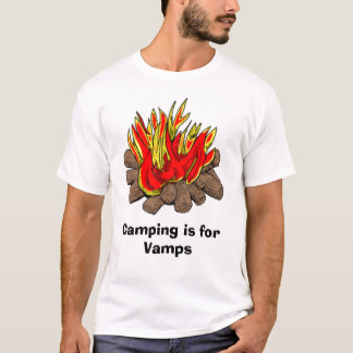 Att campa är för Vamps Tee