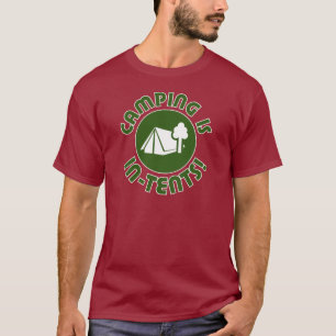 att campa är i-tält t-shirt