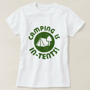 att campa är i-tält t-shirt