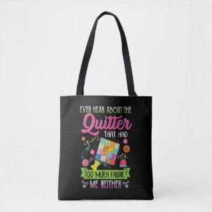 Att citera kvinnor citat om Quilter Tygkasse