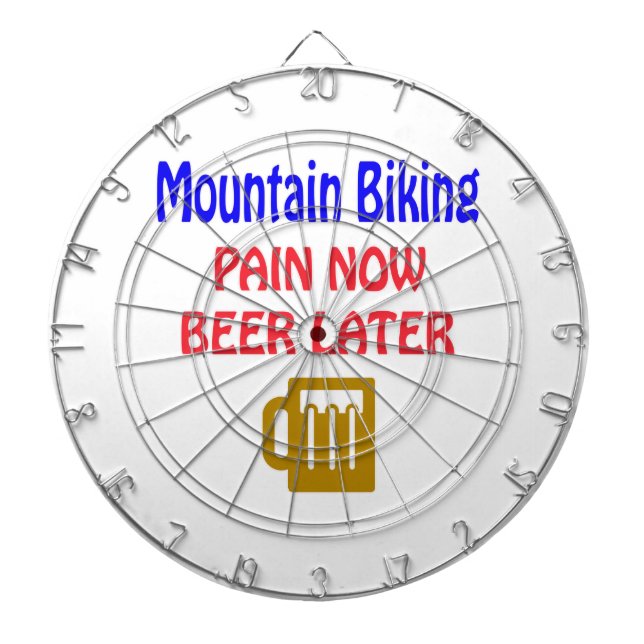 Att cykla för berg smärtar nu mer sistnämnd öl piltavla (Framsidan)