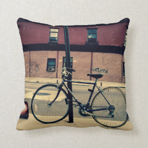 Att cykla i Brooklyn kudder Kudde