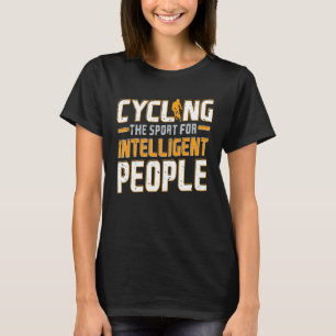 Att cykla idrotten för intelligenta människor, rar t shirt