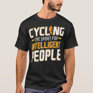 Att cykla idrotten för intelligenta människor, rar t shirt