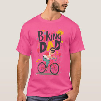 Att cykla PAPPA på Fars dag T Shirt