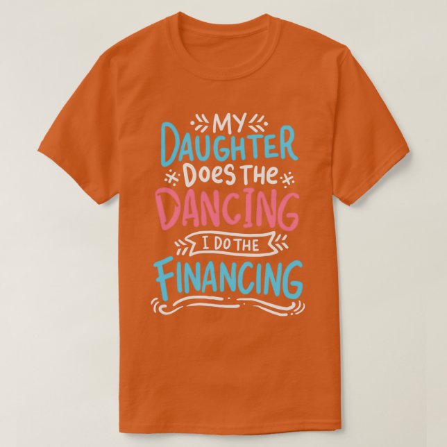 Att dansa 12 timmar efter att dansa Gift Dance Pap T Shirt (Design framsida)