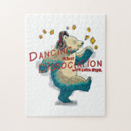 Att dansa är bara att skilja från extra.. pussel