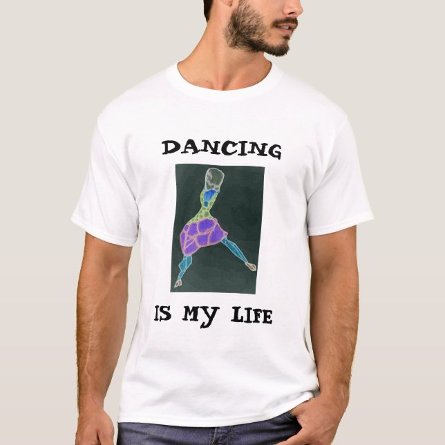 ATT DANSA ÄR MITT LIV T SHIRT (Framsida)