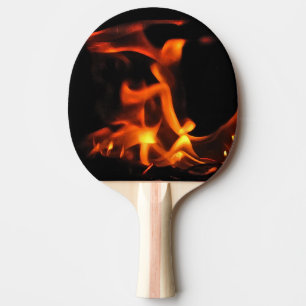 Att dansa avfyrar pingen Pong paddlar Pingisracket