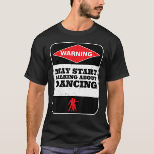 Att dansa "Ballet Foxtrot Dancers" T Shirt