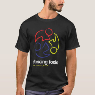 Att dansa bedrar (logotypen endast, mörk) tee