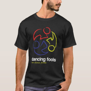 Att dansa bedrar (logotypen endast, mörk) tee shirt