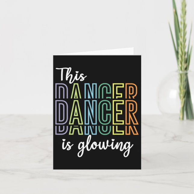 Att dansa den här dansaren är på väg att dansa kort (Framsida)