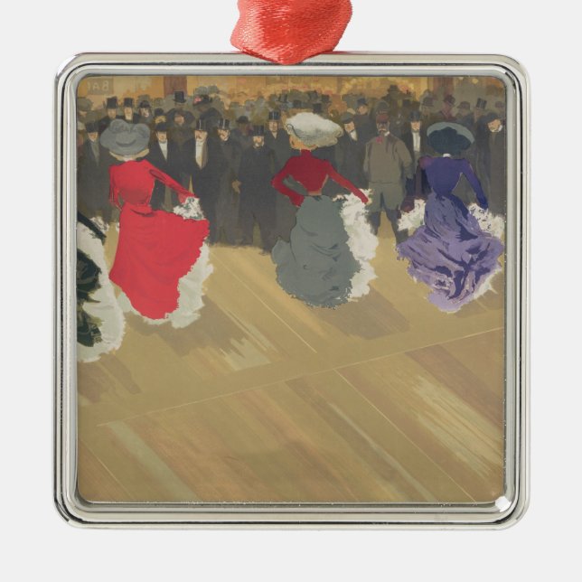 Att dansa för kvinnor Kunna-Kan Julgransprydnad Metall (Framsidan)