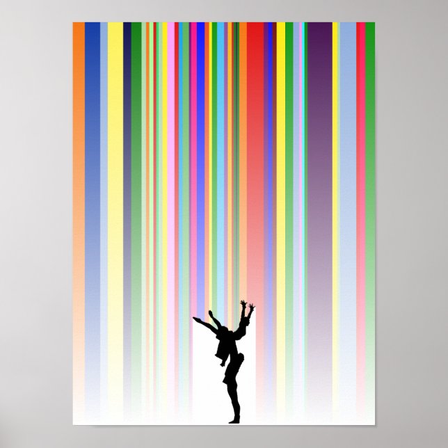 Att dansa i regnet poster (Framsidan)