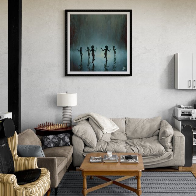 Att dansa i regnet poster (Skapare uppladdad)