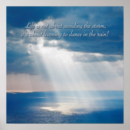 Att dansa i regnet poster