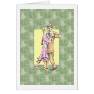 Att dansa kopplar ihop hälsningskort