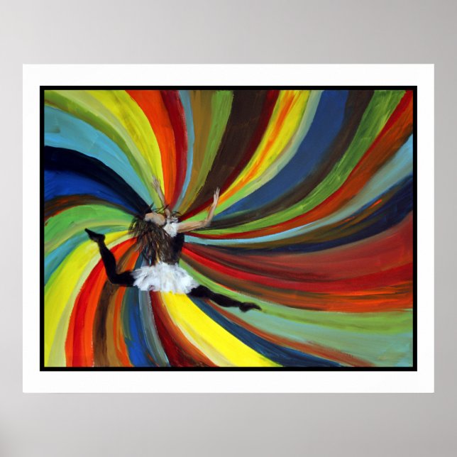 Att dansa med Gud Poster (Framsidan)