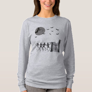 Att dansa Skeletons på natten T Shirt