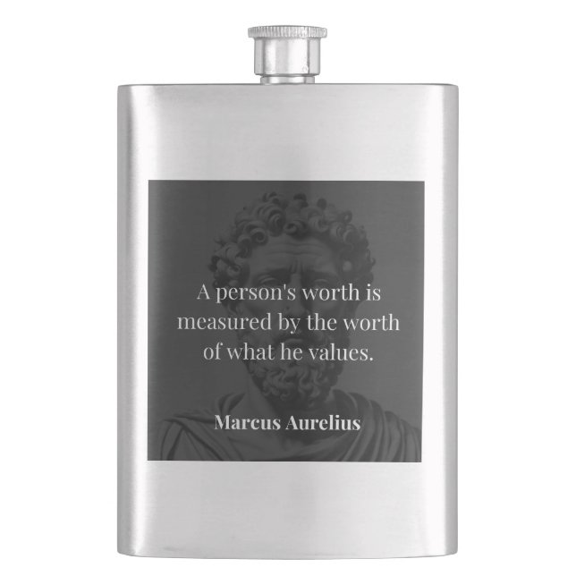 Att definiera värde: Marcus Aurelius om värderinga Fickplunta (Framsidan)