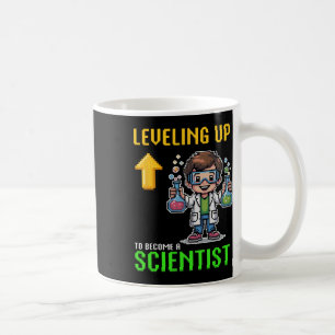 Att dela upp forskare till skollekspojke kaffemugg