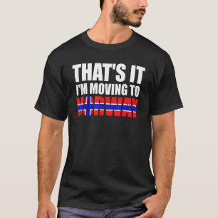 Att det är Flytta till Norge Norwa T Shirt