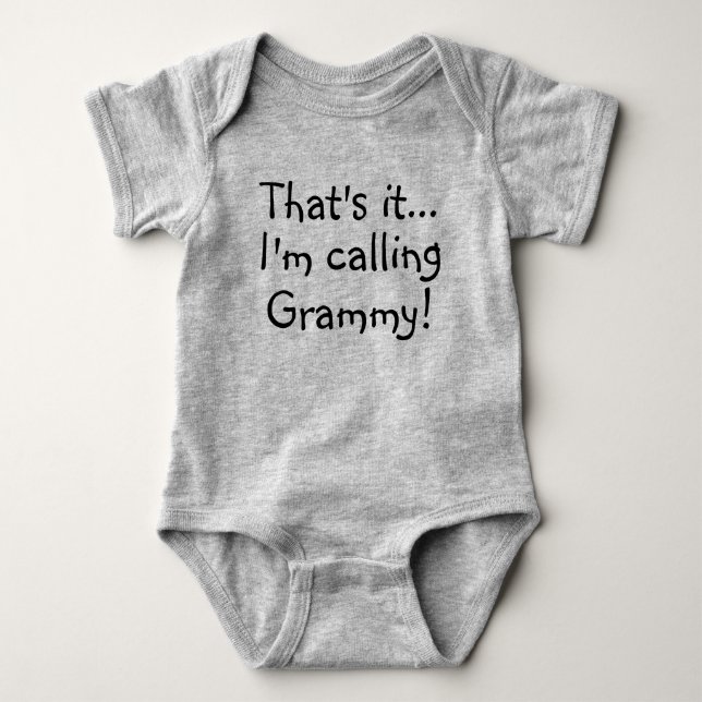 Att det. Mig förmiddag som kallar Grammy! Tröja (Framsida)