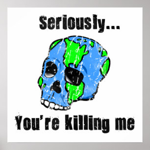 Att döda jorden poster