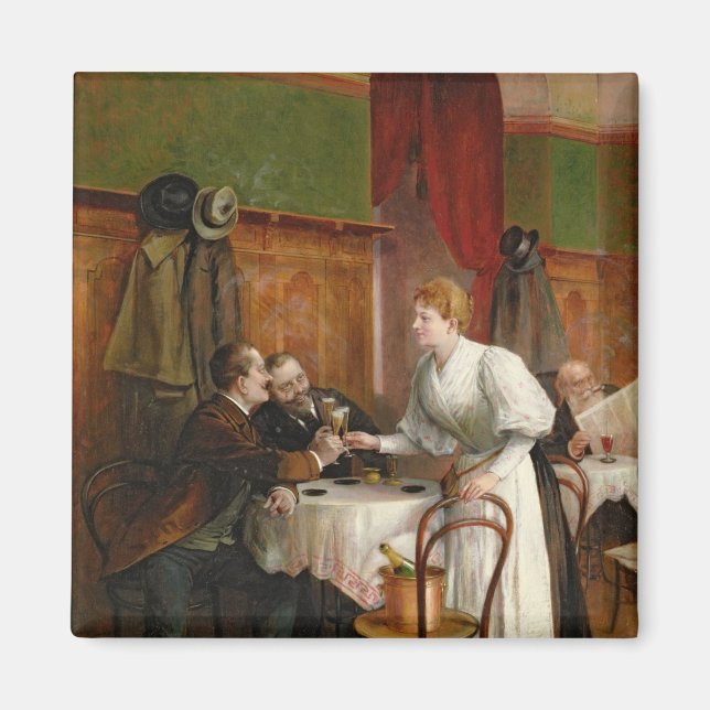 Att dricka deras hälsa magnet (Framsidan)